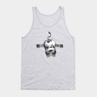 Bull on ice Tank Top